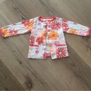 CARTERS Baby Girls Floral Button Up